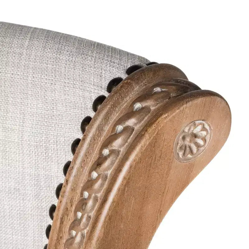 Tabourets de bar pivotants en tissu