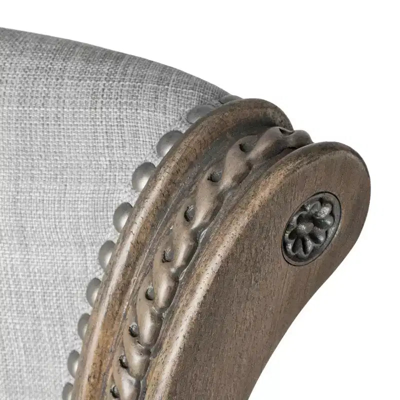 Tabourets de bar pivotants en tissu