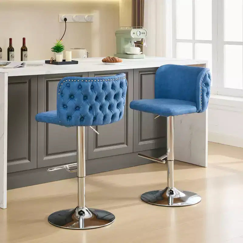 Tabourets de bar pivotants - Hauteur d'assise réglable