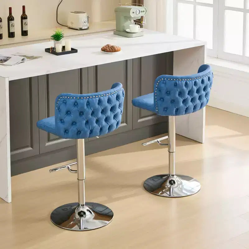 Tabourets de bar pivotants - Hauteur d'assise réglable