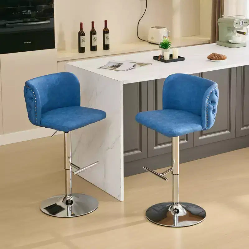 Tabourets de bar pivotants - Hauteur d'assise réglable