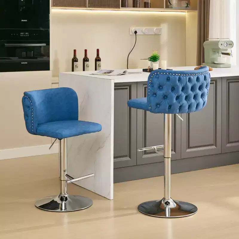 Tabourets de bar pivotants - Hauteur d'assise réglable