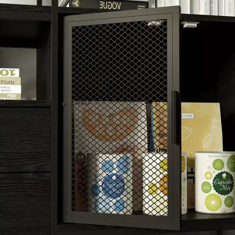 Meuble TV noir de style moderne