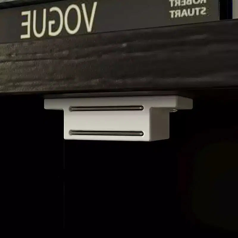 Meuble TV noir de style moderne