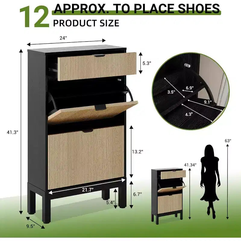 Étagère de rangement pour chaussures