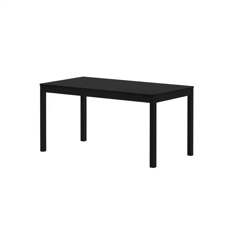 Table à manger en bois pour 4, rectangulaire, 152 cm