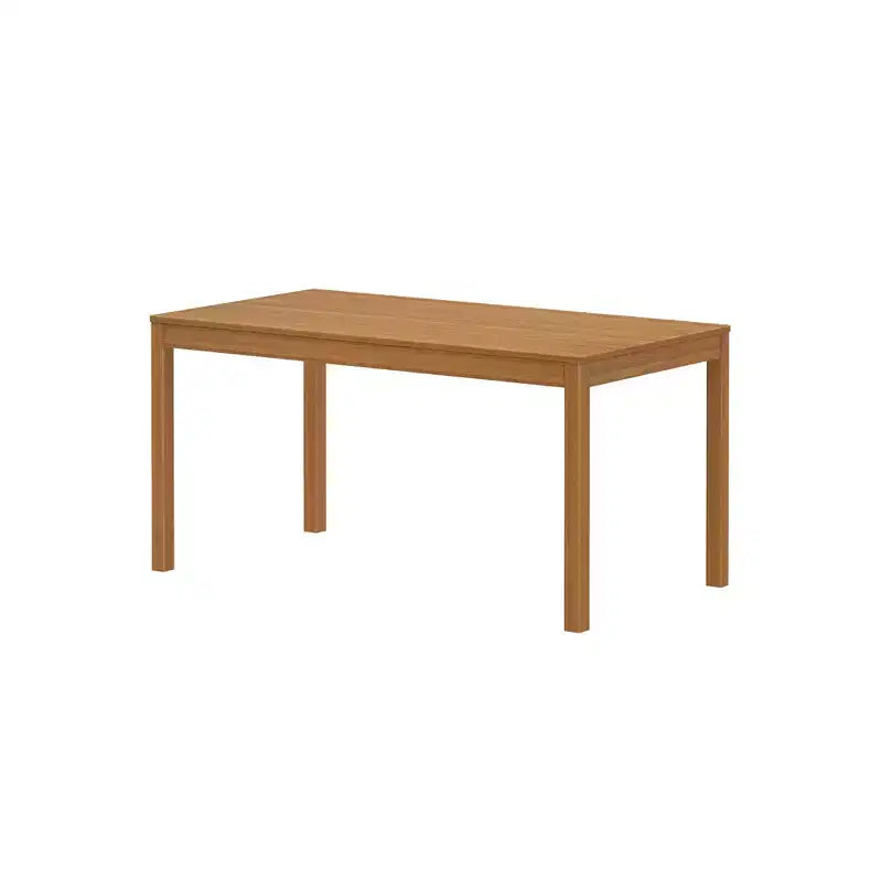 Table à manger en bois pour 4, rectangulaire, 152 cm