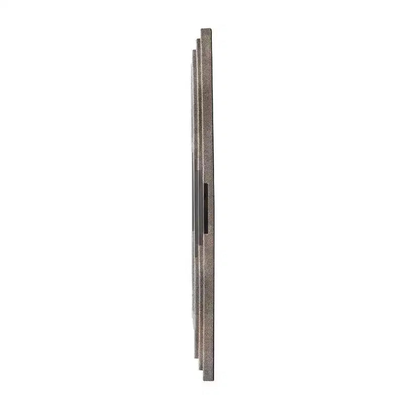 Miroir d'appoint encadré gris 28