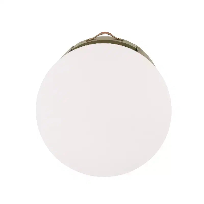 Table de chevet ronde moderne avec tiroir de rangement et étagère ouverte