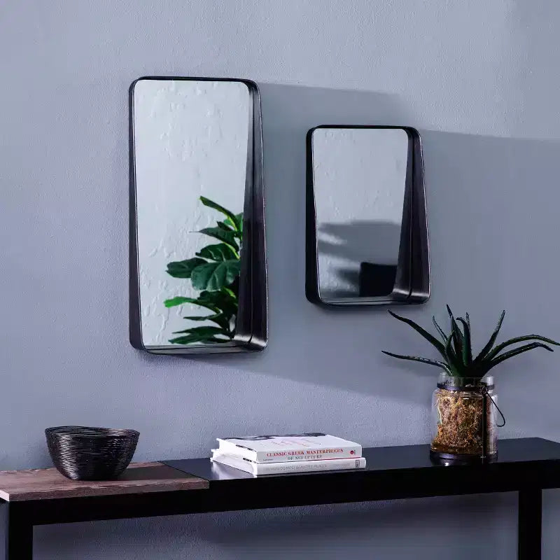 Miroir décoratif avec étagère