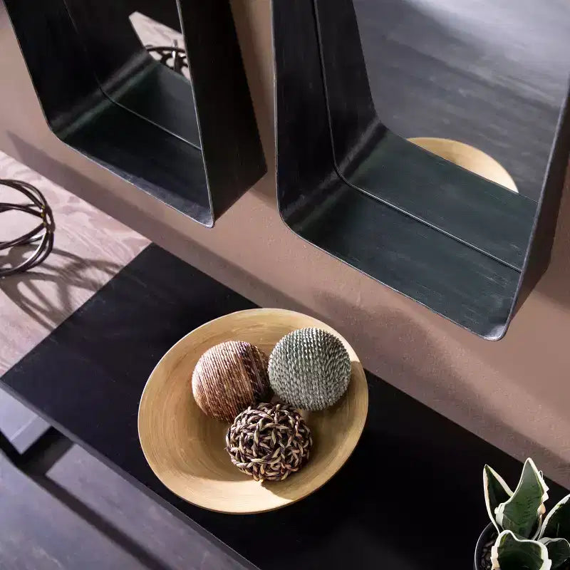 Miroir décoratif avec étagère