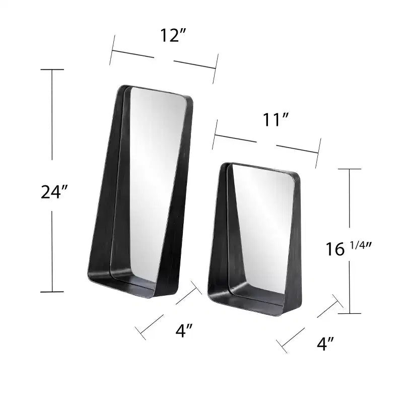 Miroir décoratif avec étagère