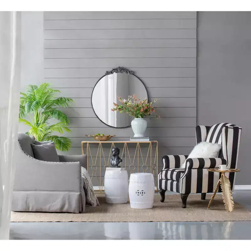 Miroir mural rond de 36 x 39 pouces