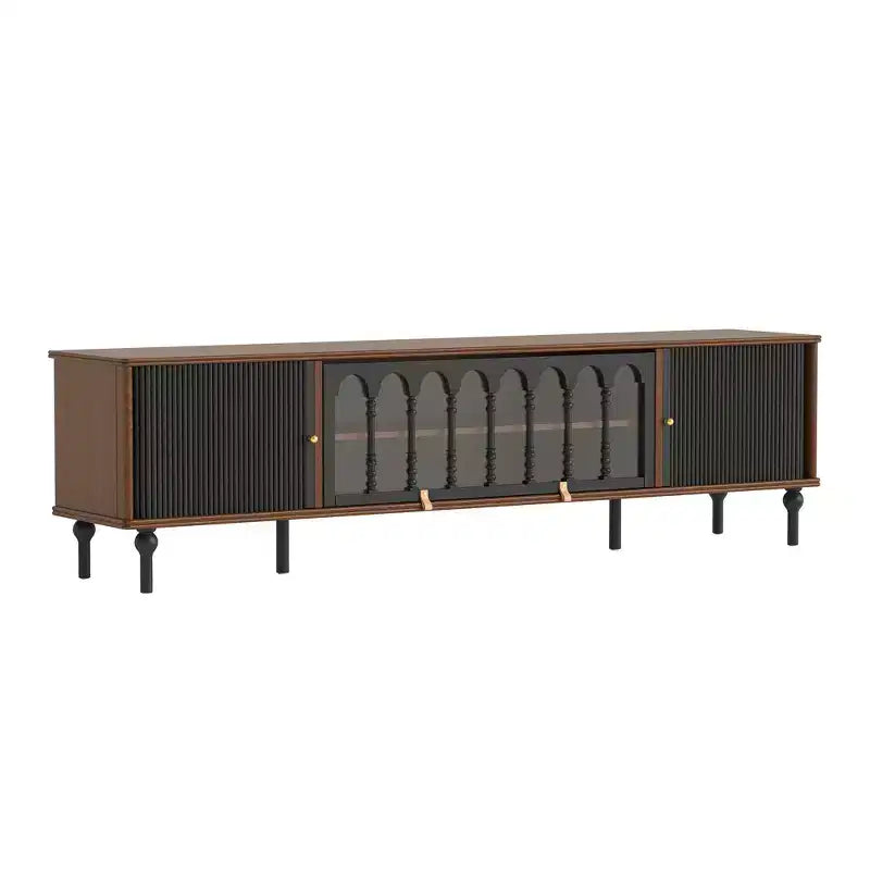 Meuble TV moderne de style médiéval