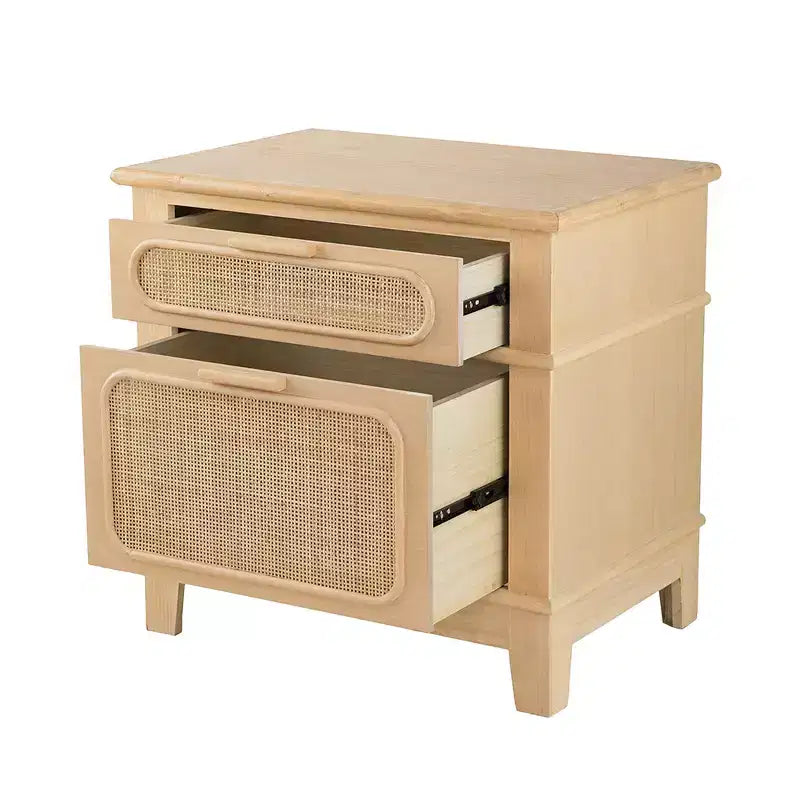 Table de chevet avec rangement pour chambre à coucher 27,5x18x26