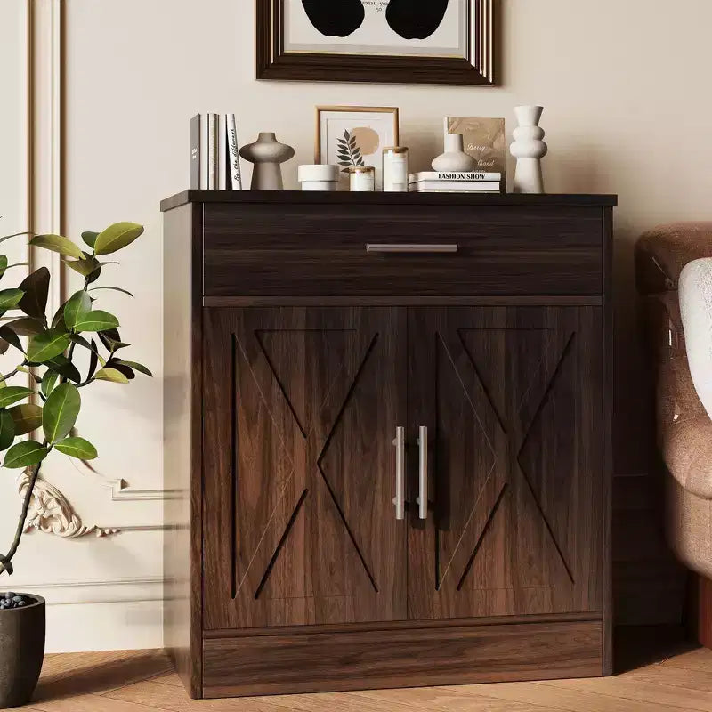 Celebalcony Kitchen Storage Cabinet with Doors Shelves and Drawers,Coffee Bar Cabinet Buffet Sideboard for Dining Room,Living Room