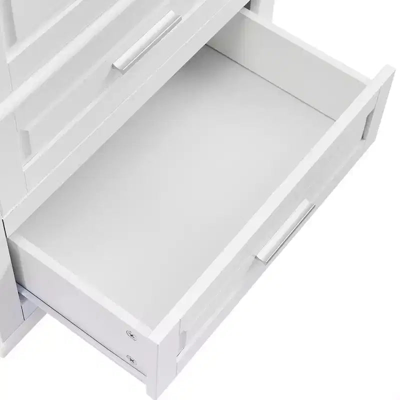 Meuble de salle de bain autoportant moderne en bois