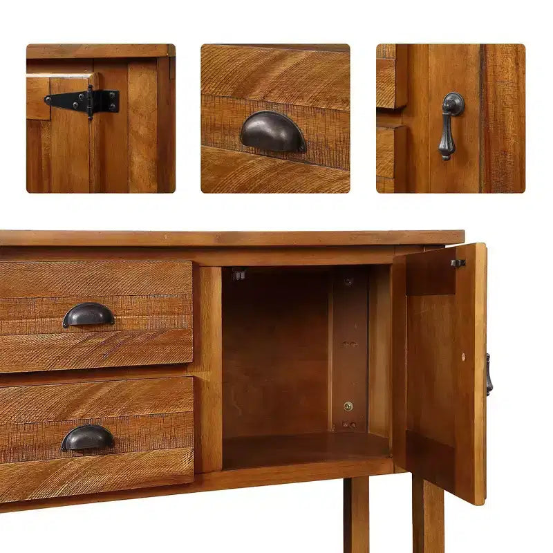 Console de style champêtre