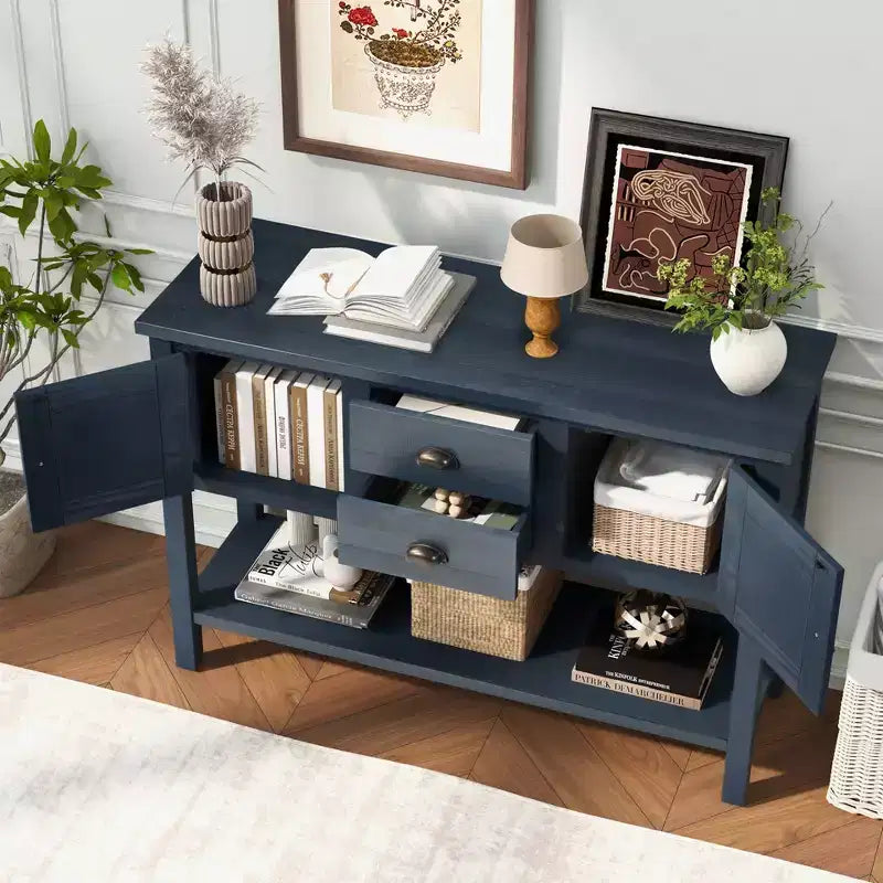 Console de style champêtre