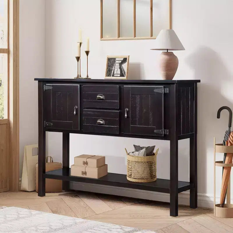 Console de style champêtre