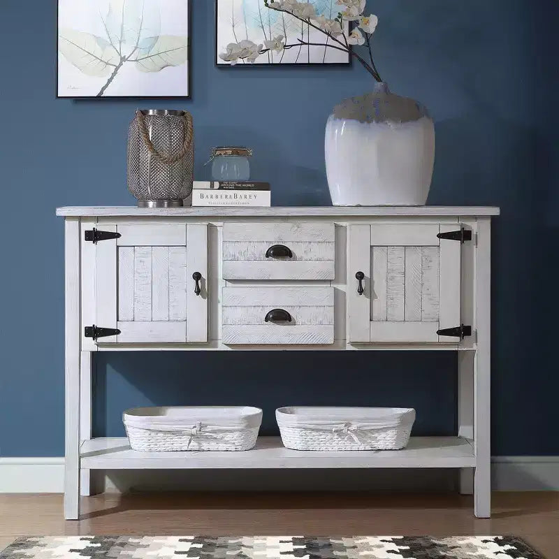 Console de style champêtre