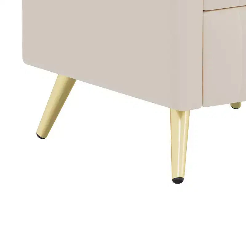 Table de chevet élégante en bois