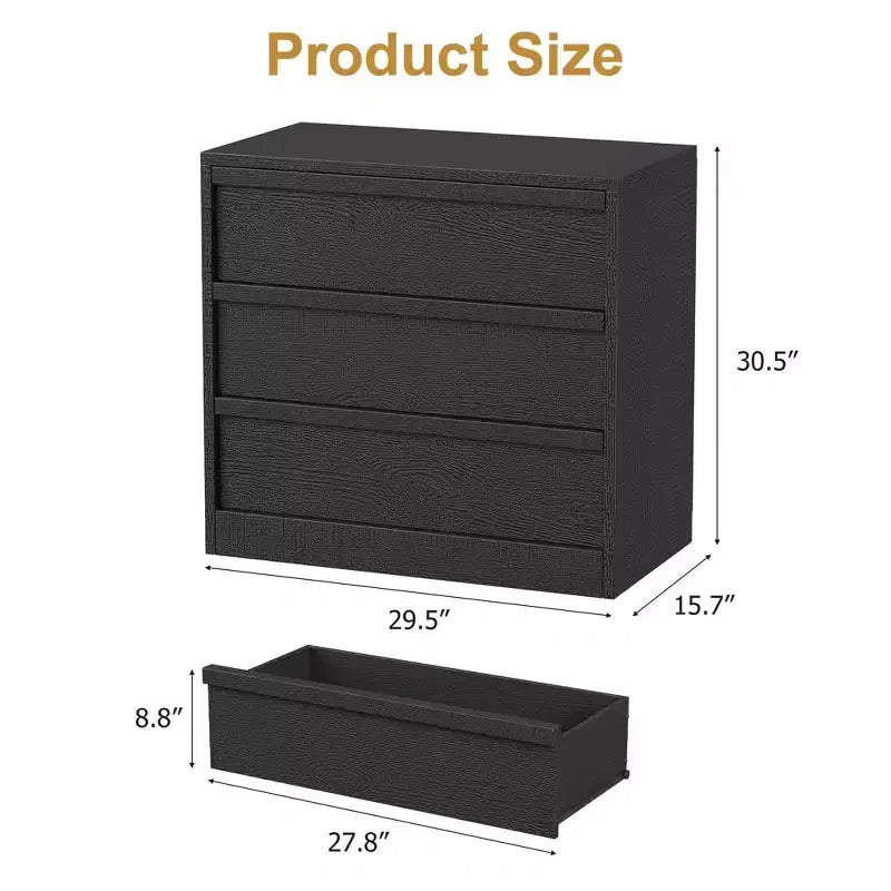 Table de chevet à 4 tiroirs, table de chevet de 99 cm de haut avec grand espace de rangement, table d'appoint étroite anti-basculement pour chambre à coucher, salon, entrée