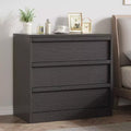4 Drawer Nightstand, 39 Inch Tall Bedside Table with Large Storage, Anti-Tip Narrow End Table Organizer for Bedroom Living Room Entryway