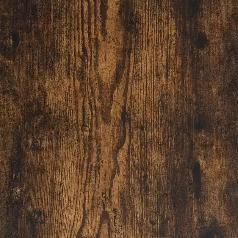 Étagère compacte en bois d'ingénierie chêne fumé